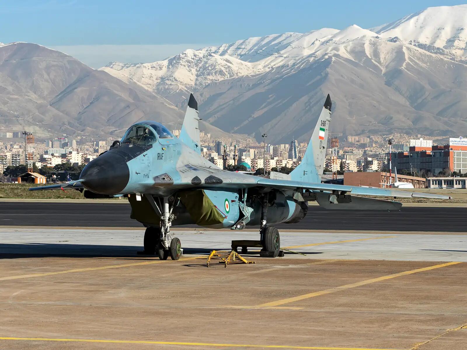 伊朗空军装备的米格-29战斗机