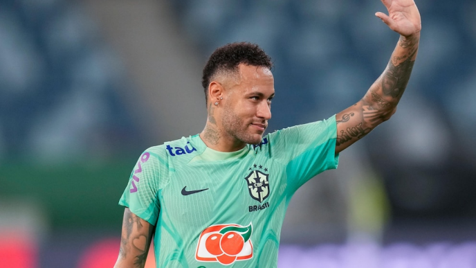 巴西足球明星内马尔 资料图片 图源:外媒