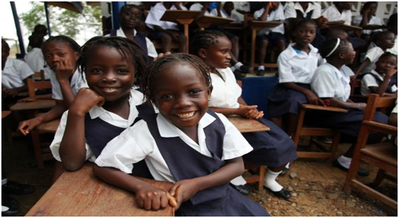 （图片来源：https://www.unicef.org/liberia/basic-education.）