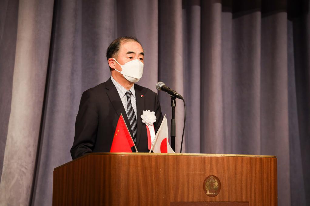 中国驻日本大使孔铉佑赴神奈川县访问交流并出席该县日中友好协会纪念