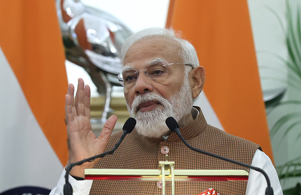 印度总理莫迪 资料图 图源:视觉中国