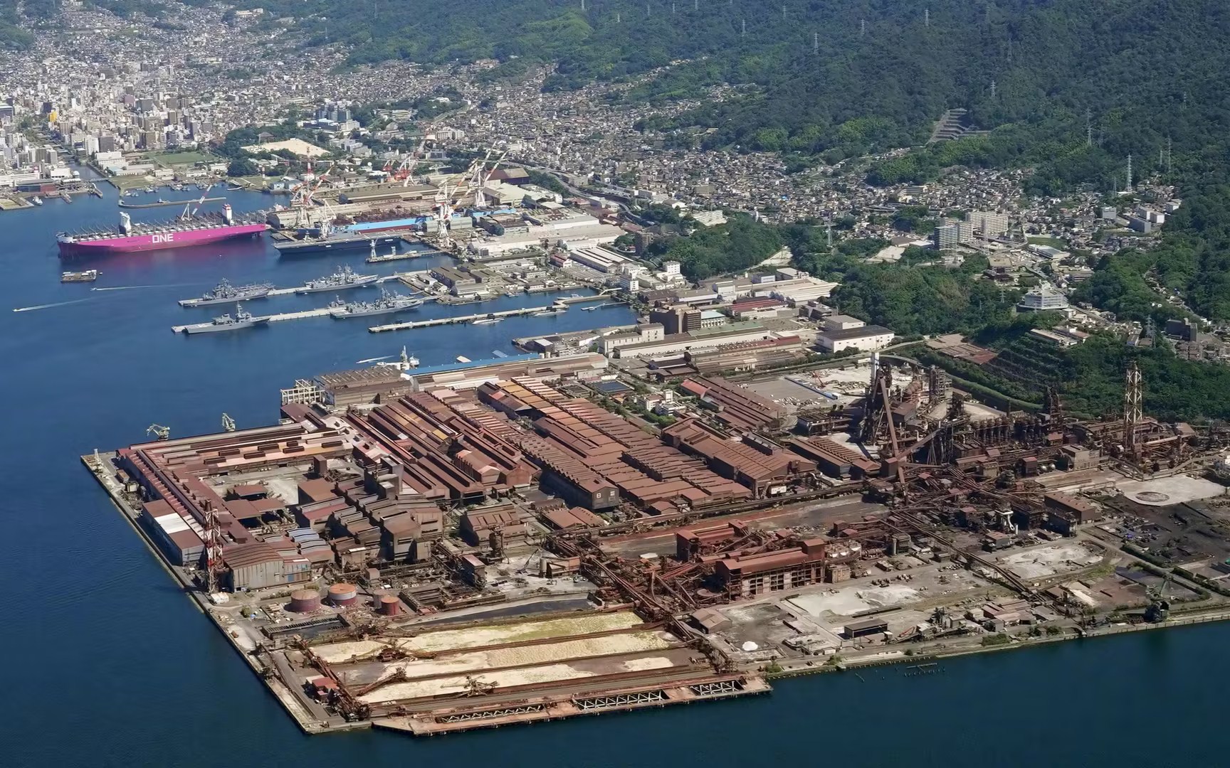 吴制铁所遗址 日媒2023年9月摄