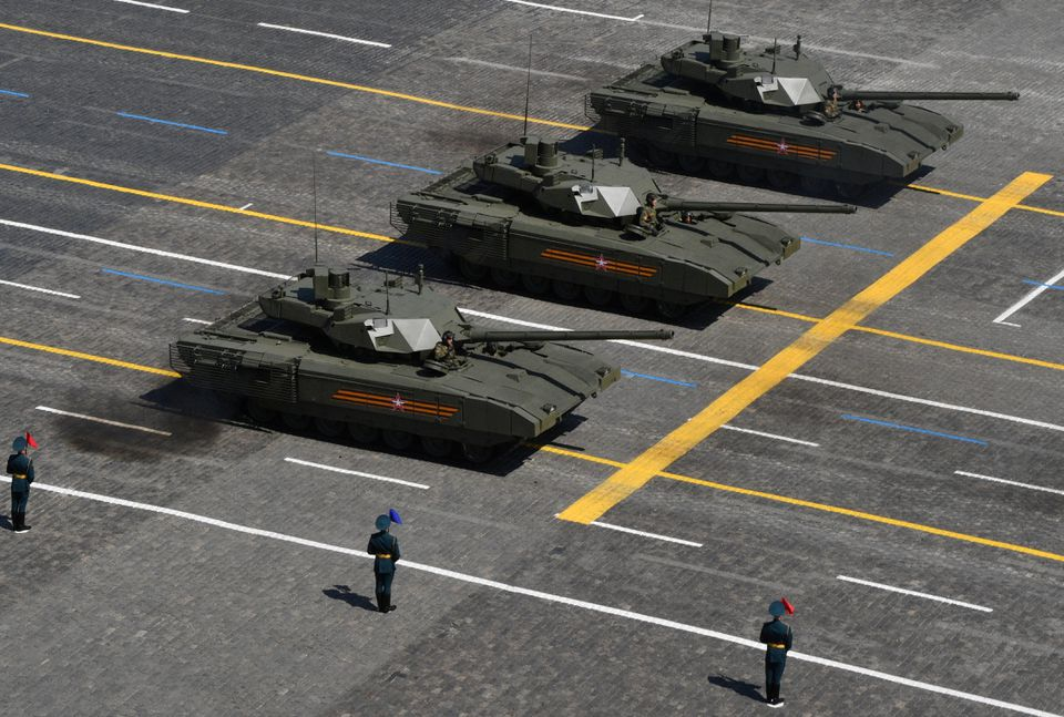 T-14“阿玛塔”主战坦克 资料图 图源：外媒