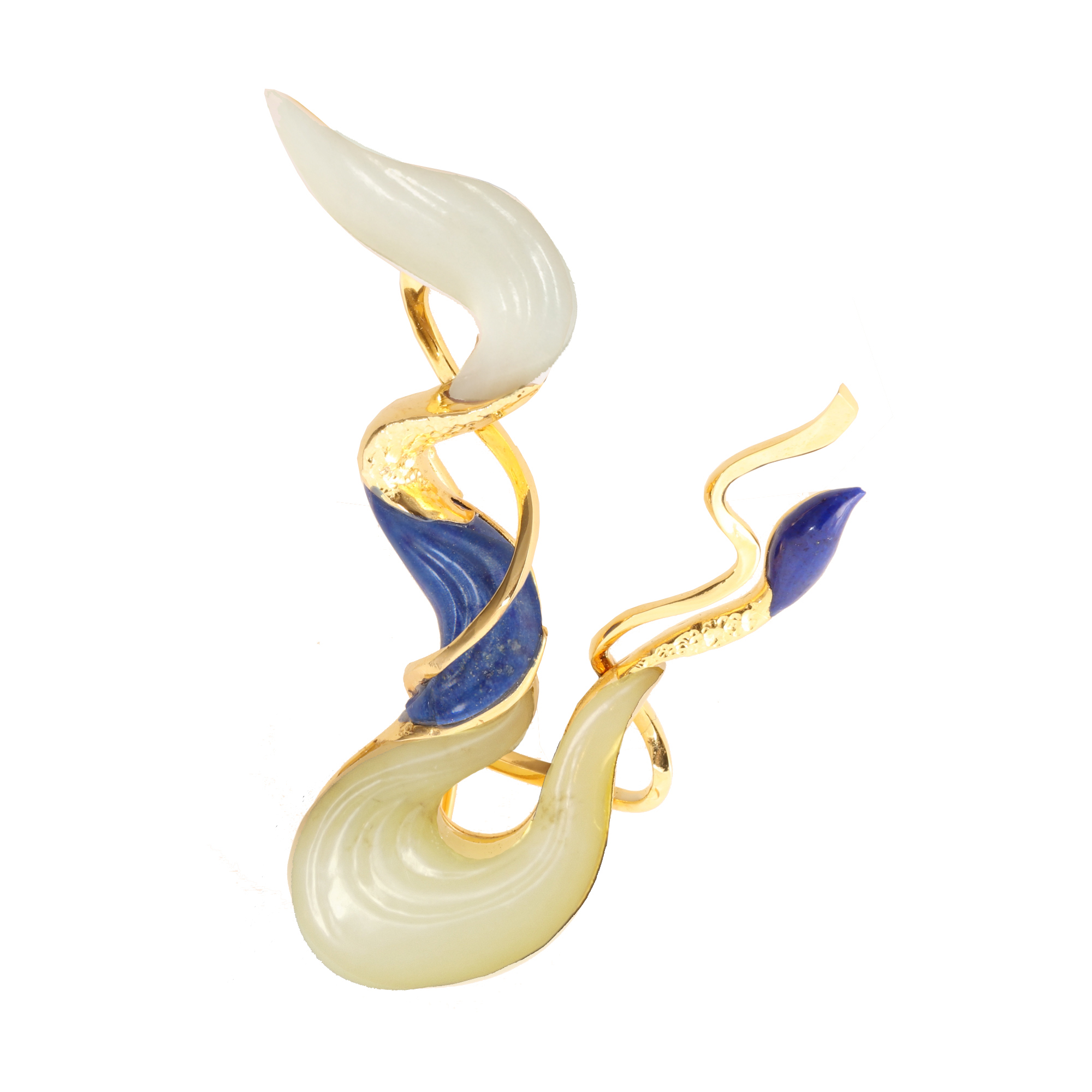 豆肖楠中国珠宝特邀设计师豆肖楠分享敦煌主题首饰《飞天·印象》的