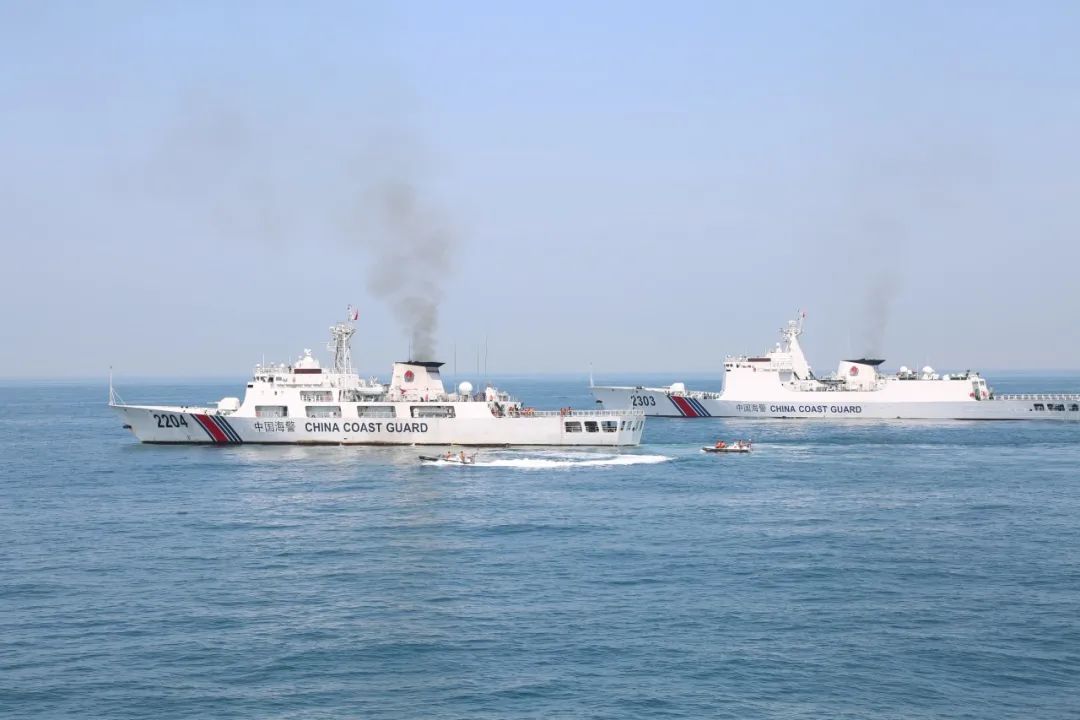 中国海警3501舰图片