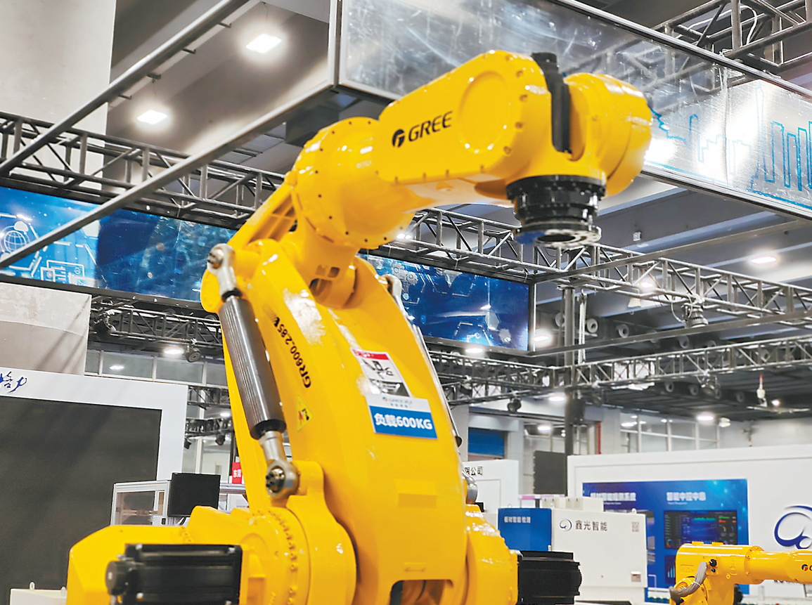 格力高速高精机器人.(视觉中国)