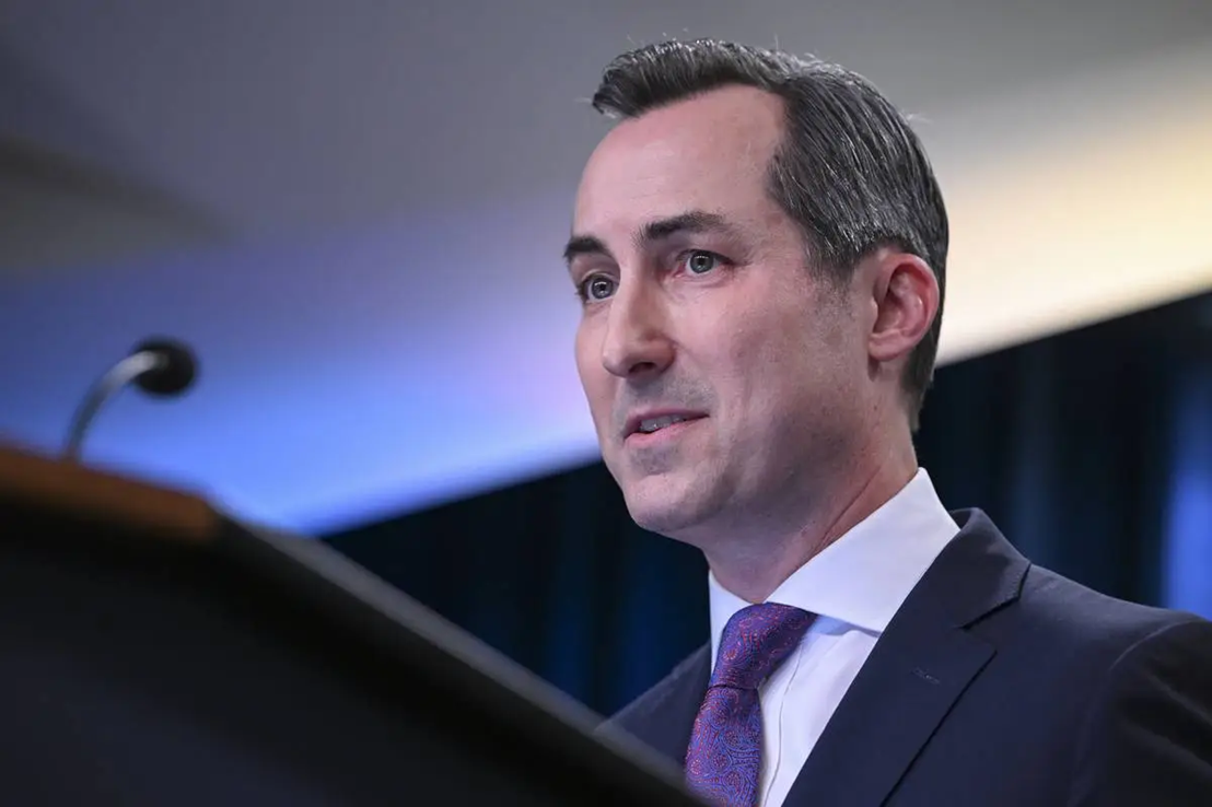 美国国务院发言人米勒,资料图,图源:外媒