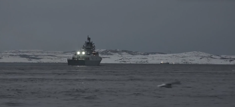 “戈尔什科夫海军元帅”号护卫舰，图自俄媒