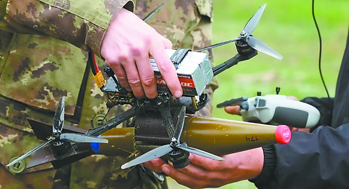 操作简单的穿越机在俄乌冲突中得到广泛使用。