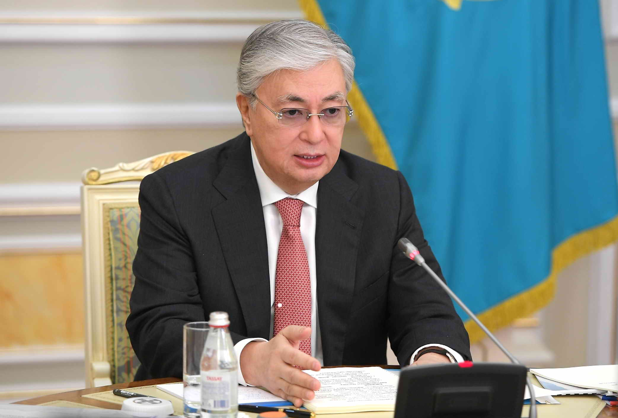 哈萨克斯坦总统托卡耶夫 资料图