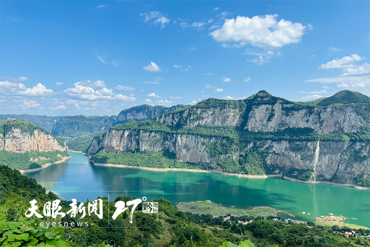 风光优美的化屋村。