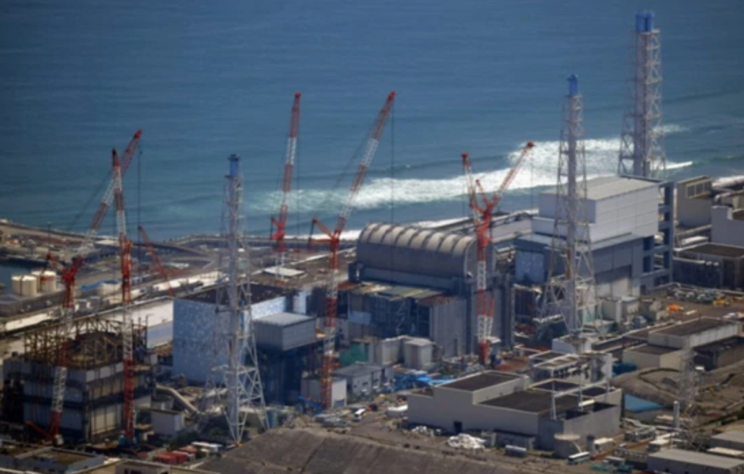 如今废弃的福岛核电站（资料图）
