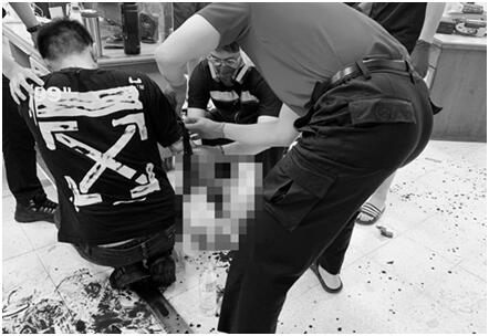 新竹一男子7日凌晨带“土制炸弹”在派出所内引爆（图片来源：中时新闻网）