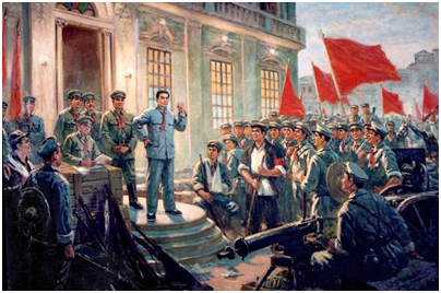 黎冰鸿《南昌起义》（1977年，南昌八一起义纪念馆藏）