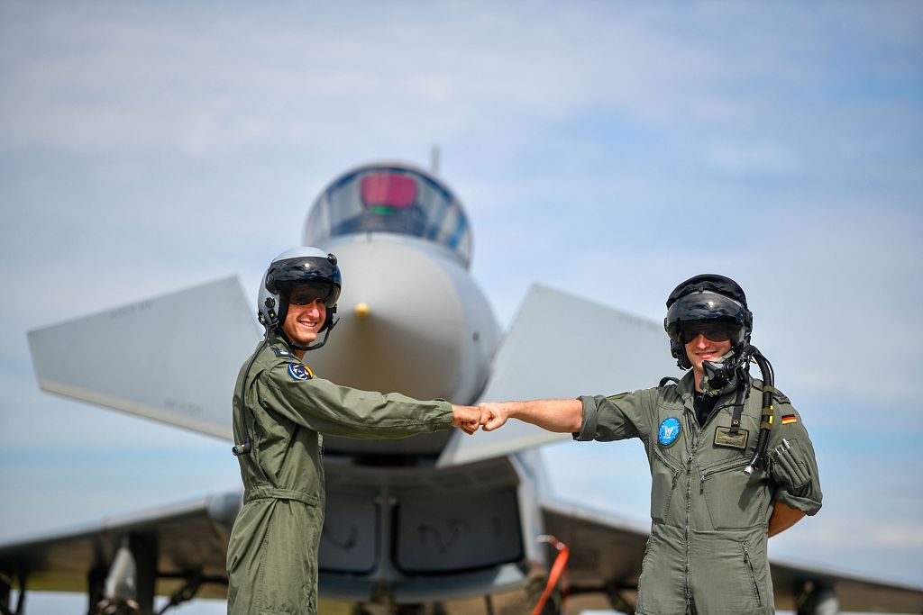 以色列和德國空軍飛行員首次舉行聯合軍演