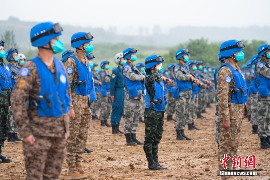 “共同命运-2021”国际维和实兵演习拉开帷幕