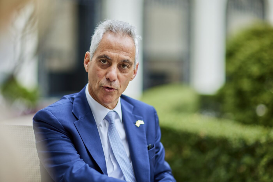 美国驻日本大使拉姆·伊曼纽尔 图自外媒