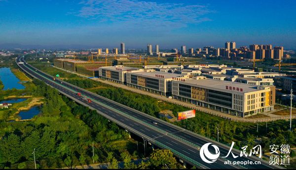 一家家带动性强的电子信息企业纷纷集聚郑蒲港新区。图片由郑蒲港新区提供