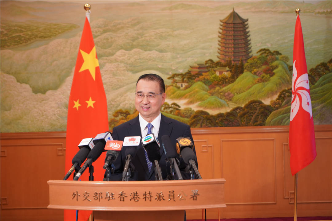 外交部驻港公署刘光源特派员举行到任媒体见面会