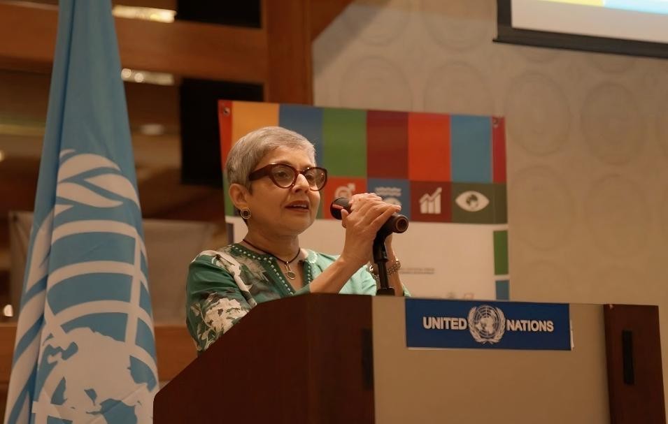 联合国妇女署民间社会司司长Lopa Banerjee