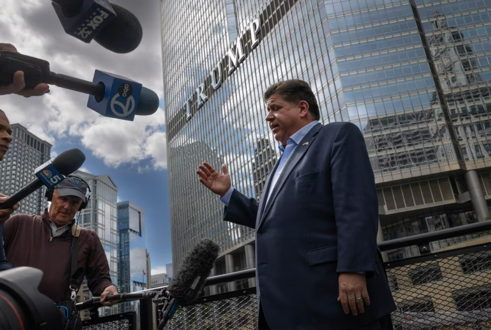 伊利诺伊州州长普里茨克 资料图 图源:美媒