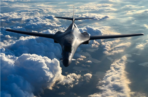 美空军B-1B轰炸机 资料图 图源：美国空军《空天部队》杂志网站