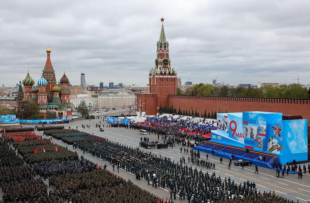 5月9日，莫斯科举行阅兵式纪念卫国战争胜利76周年。图源：人民视觉