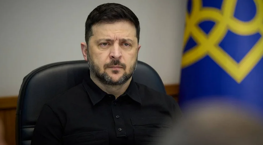 乌克兰总统泽连斯基，资料图 图源：英媒