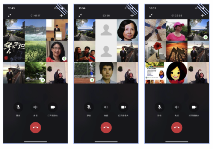 ▲赵清华总领事与领区高层次学者和侨领举行电话会议
