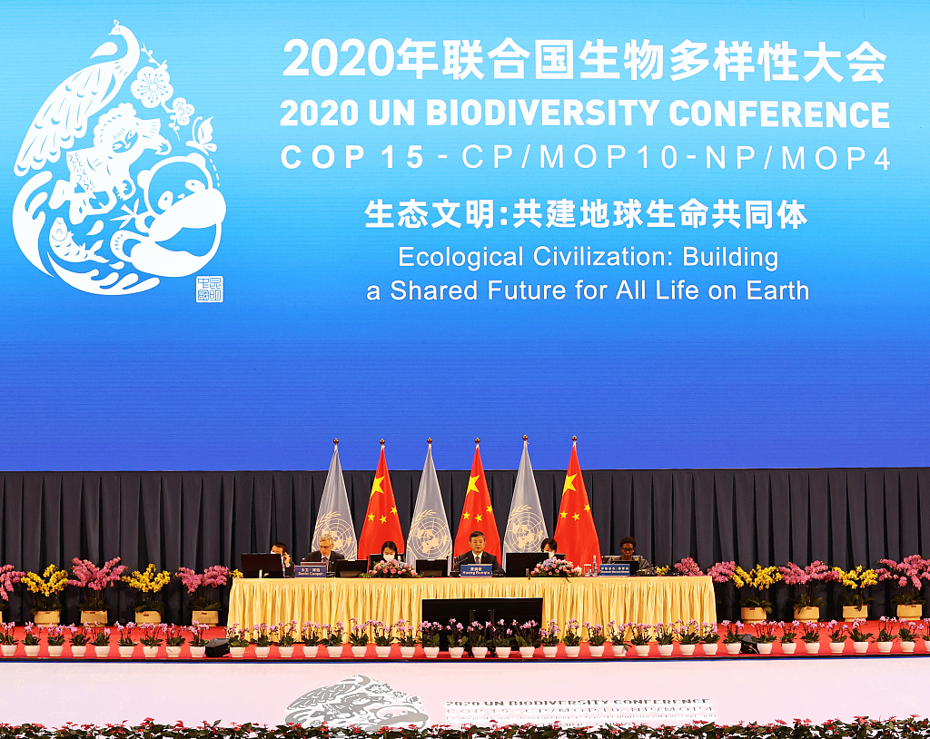 滇池国际会展中心,联合国《生物多样性公约》第十五次缔约方大会第一