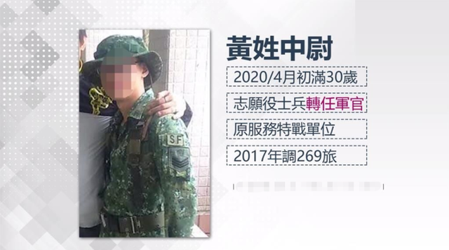 【自杀的台军黄姓中尉】