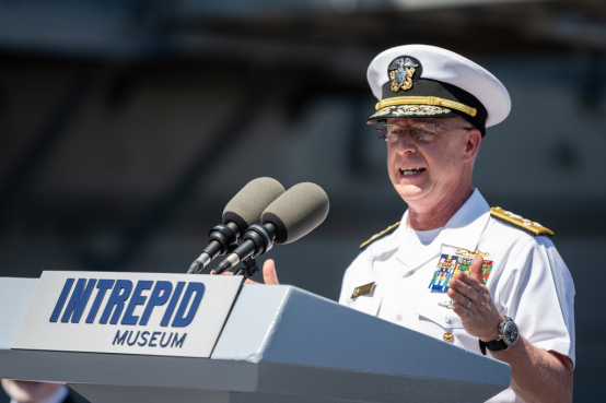 美国海军舰队司令部司令达里尔·考德尔 资料图