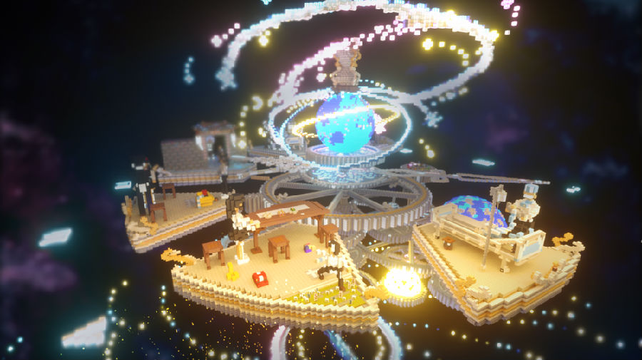 《迷你世界》玩家以3d形式诠释"平行宇宙"