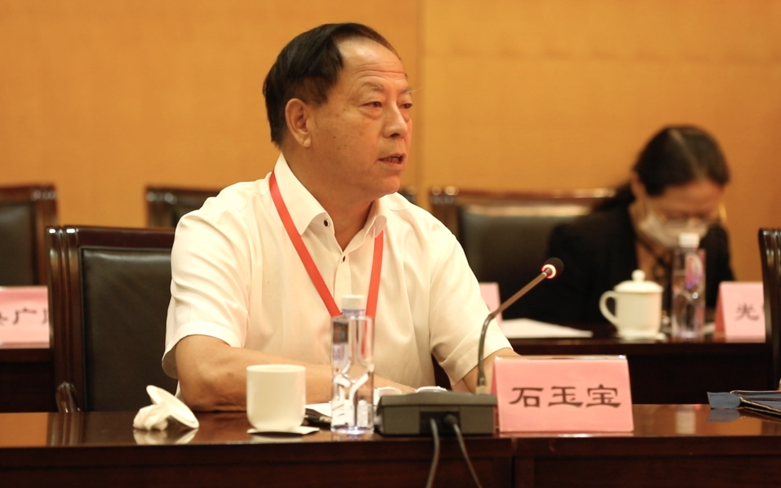 西安国维淀粉有限公司董事长石玉宝发言