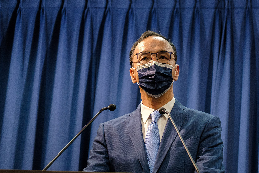 时隔6年,国民党办尾牙庆胜选,朱立伦致辞感谢所有人付出