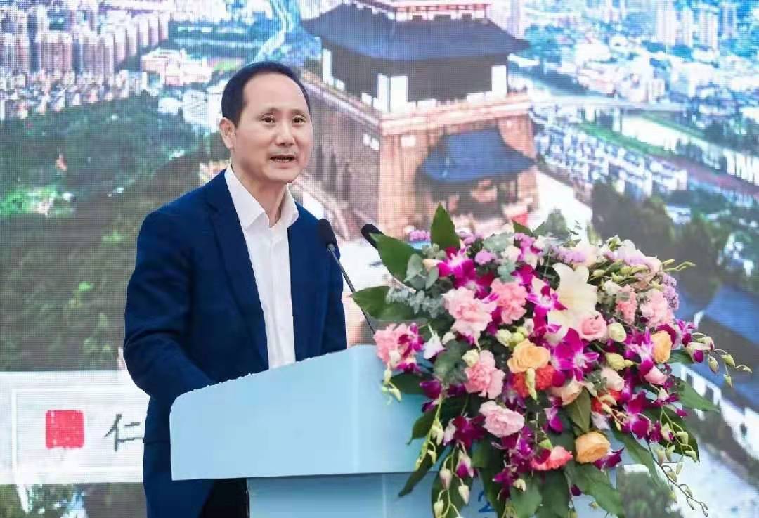 吴兴区委常委、宣传部长朱建忠推介吴兴文旅