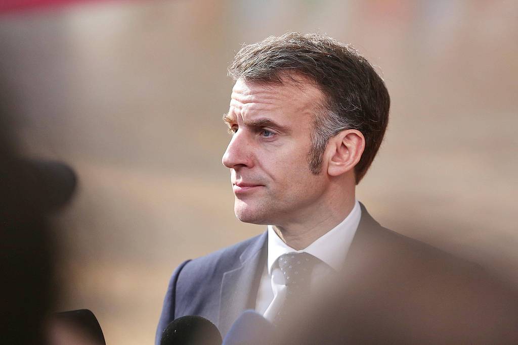 法国总统马克龙 资料图 图源：视觉中国