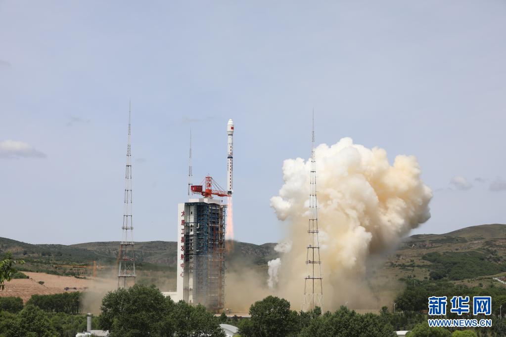2020年7月3日11时10分,我国在太原卫星发射中心用长征四号乙运载火箭
