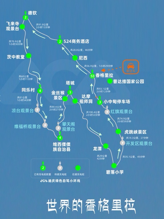 "2021香格里拉自驾游峰会"在云南香格里拉成功举办 迪庆将打造成为全