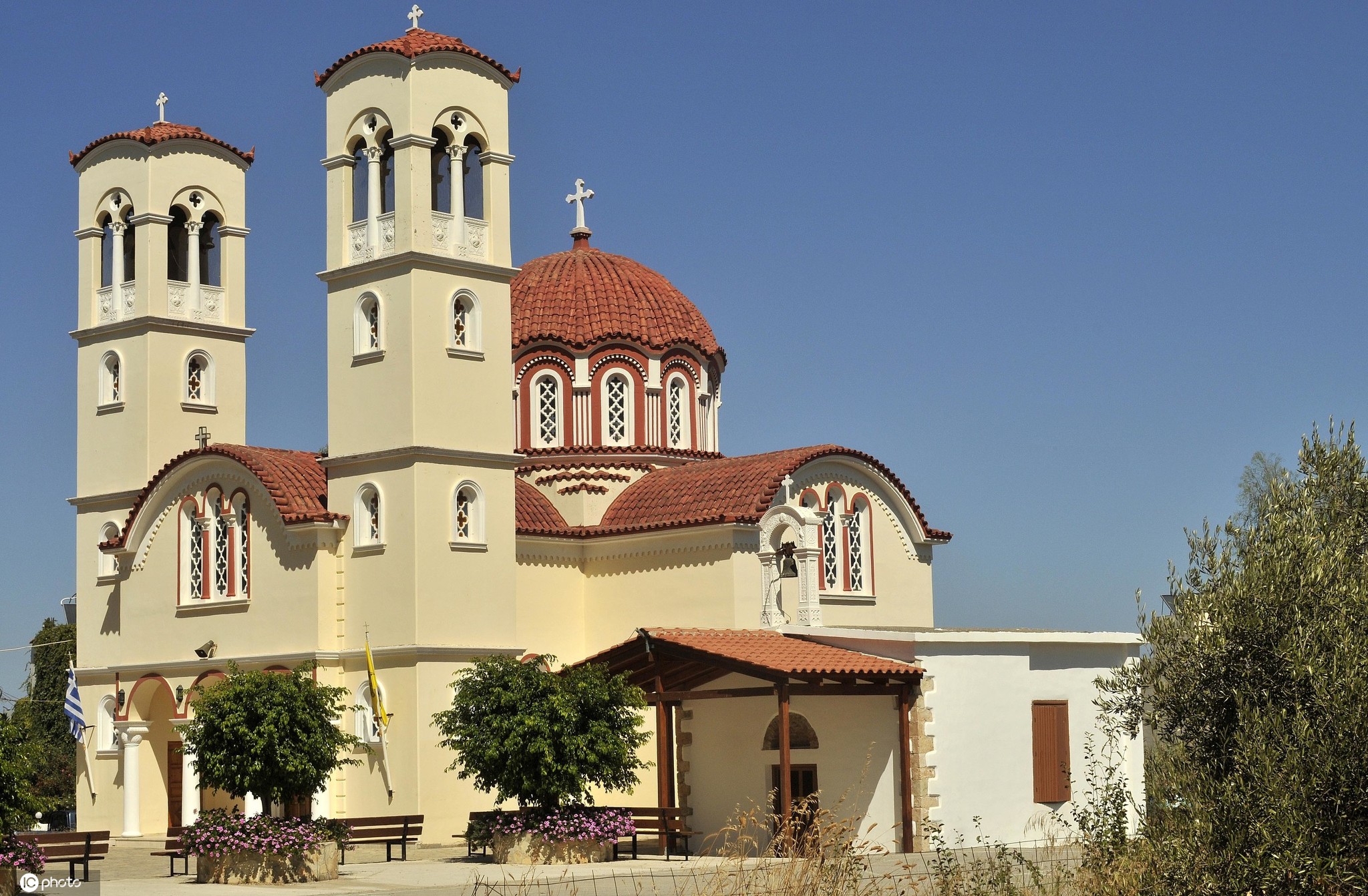 希腊,克里特岛的复古建筑