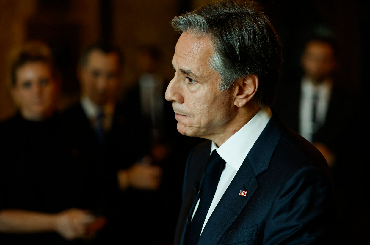 布林肯被曝承认美国务院内部对拜登政府处理本轮巴以冲突方式有分歧