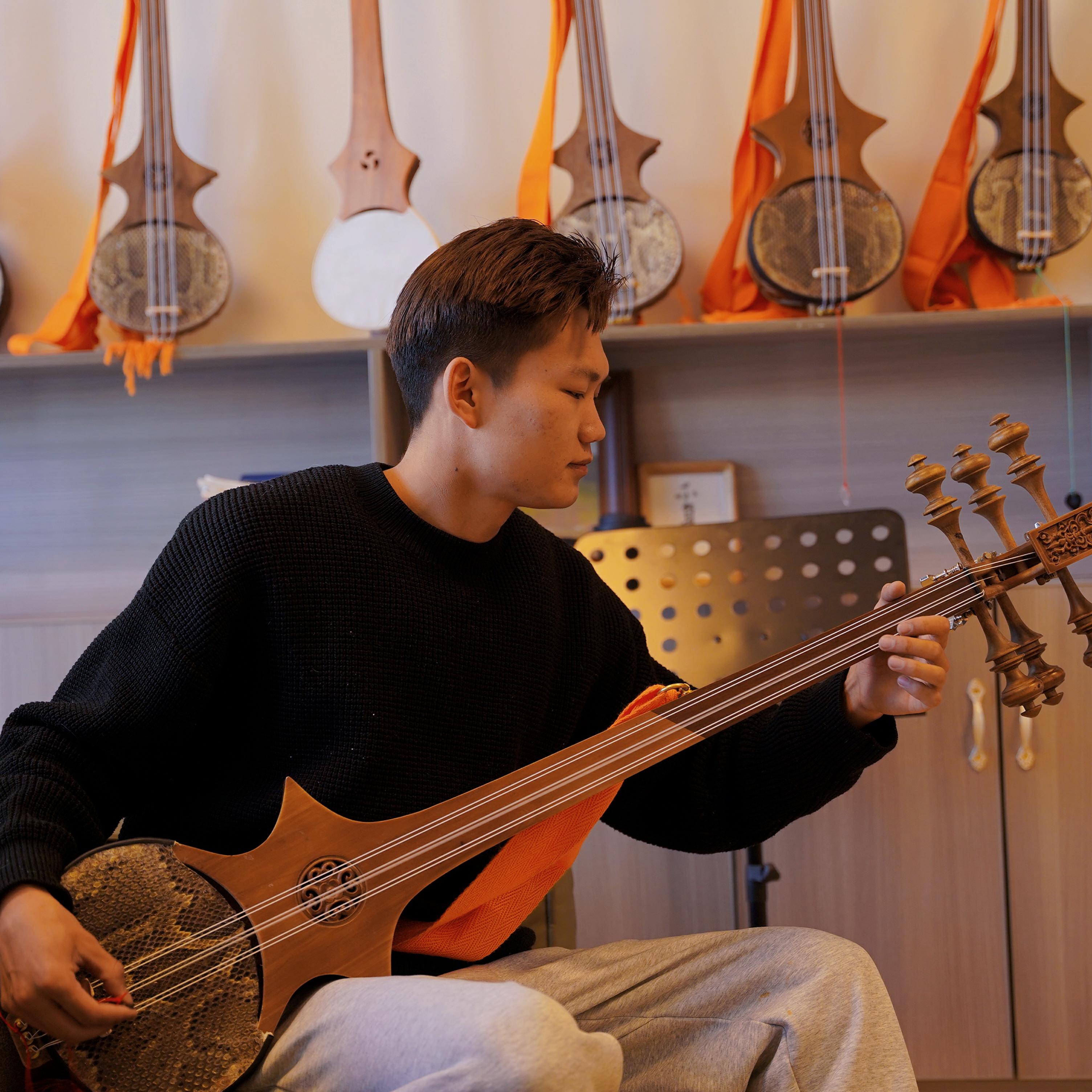 图为罗布。记者 贡曲罗杰 摄