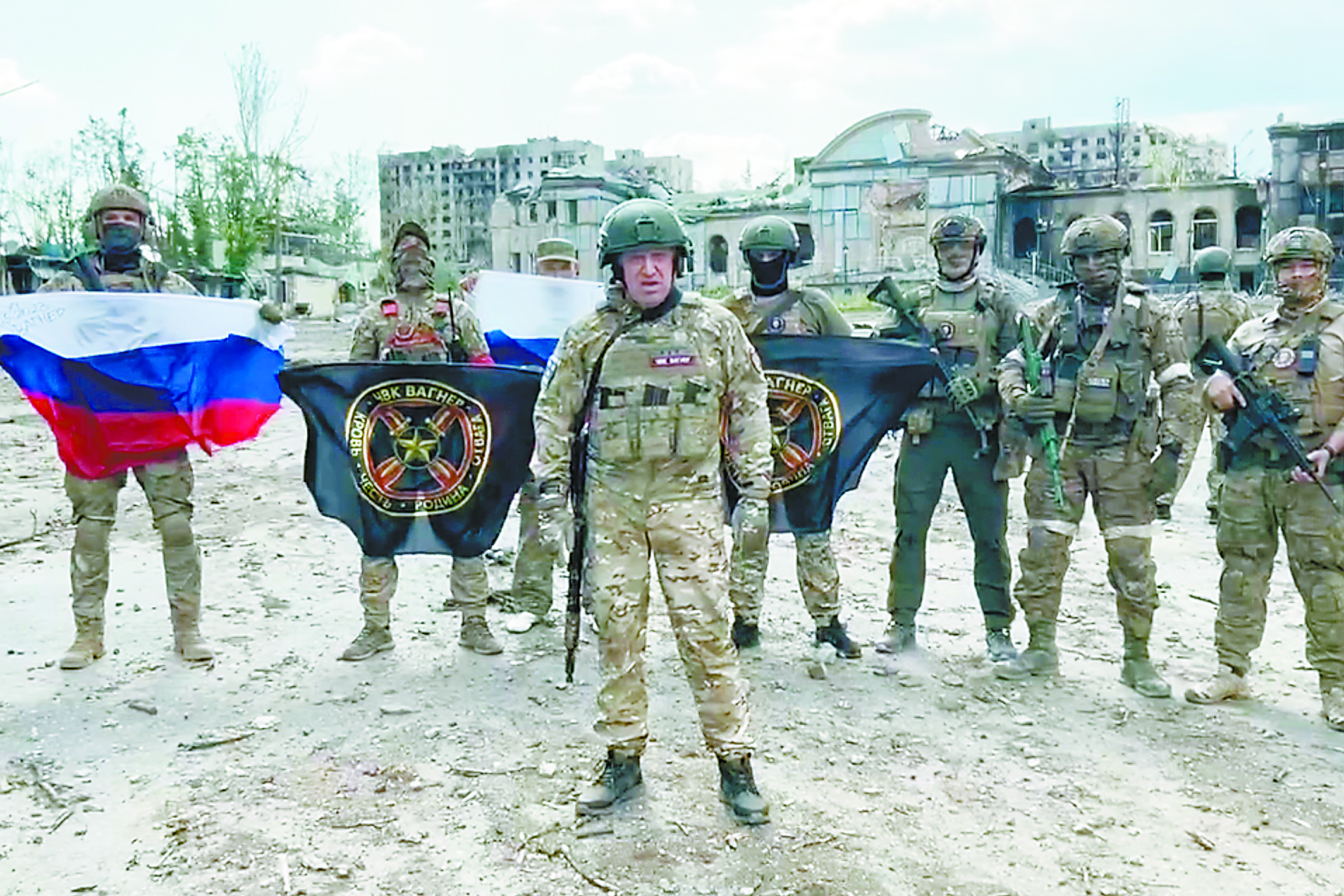 普里戈任与瓦格纳人员