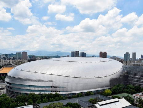 台北大巨蛋,图源:台湾ettoday新闻云据台湾《经济日报》12日报道,耗时