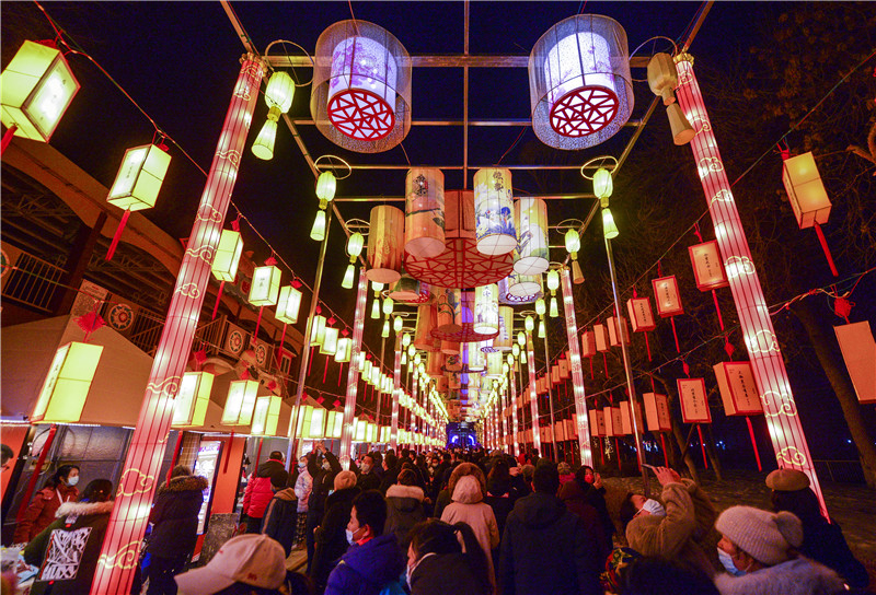 乌鲁木齐花灯展图片