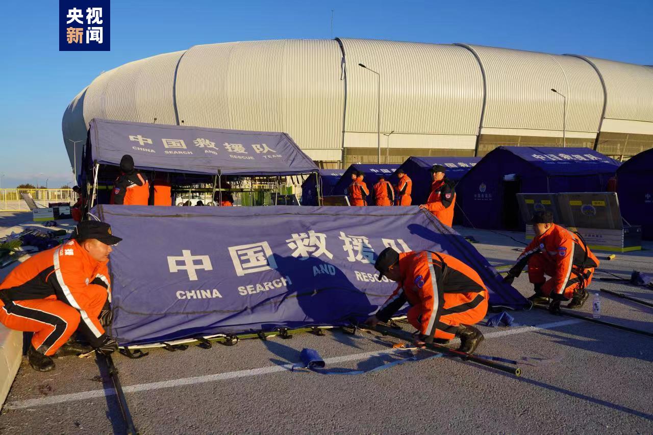 中国救援队在土耳其继续开展行动