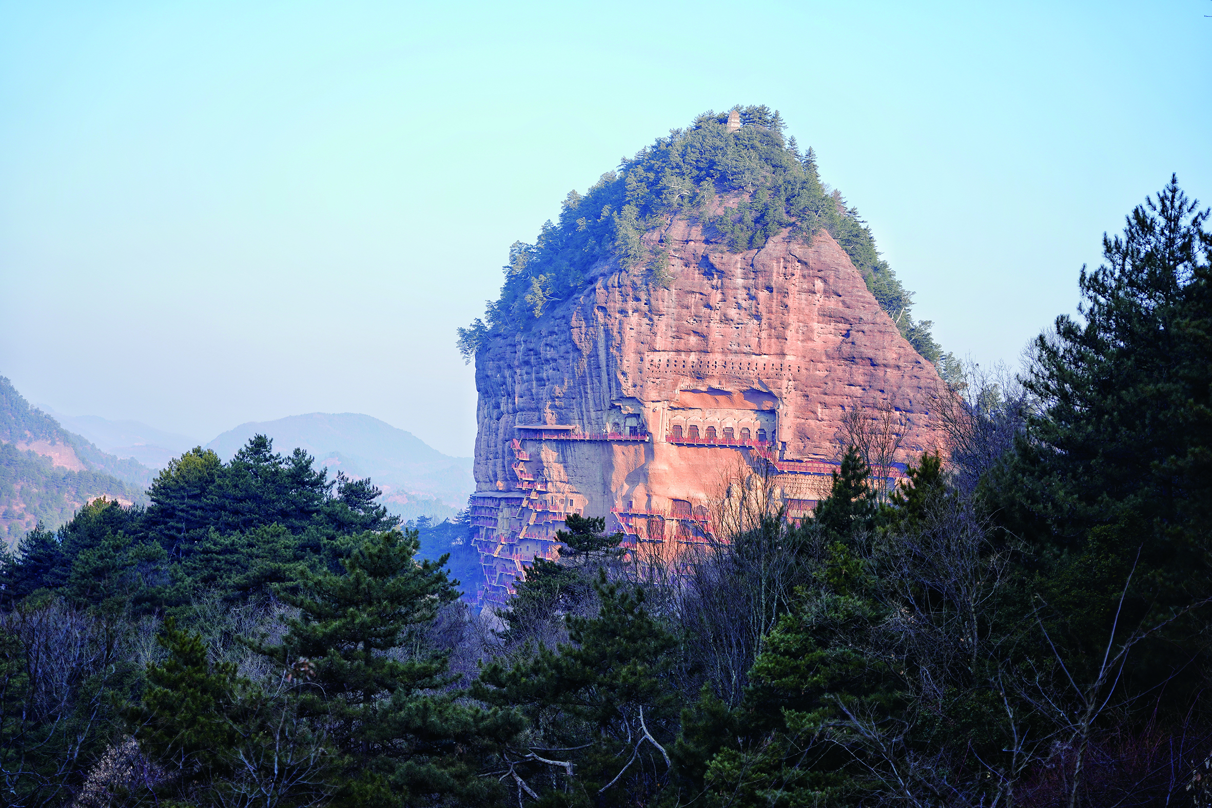 天水麦积山风景名胜区(视觉中国)