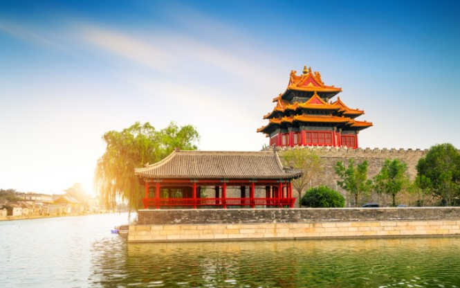 中国北京故宫角楼景观（IC photo）