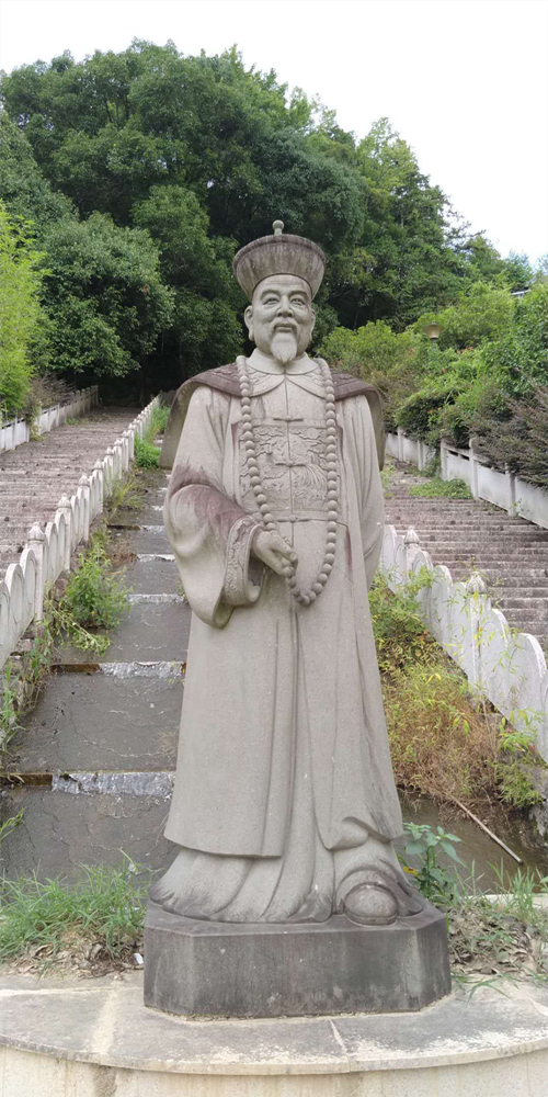 走进清雍正帝御赐"天下师表"余正健故里访福建古田芝山祠