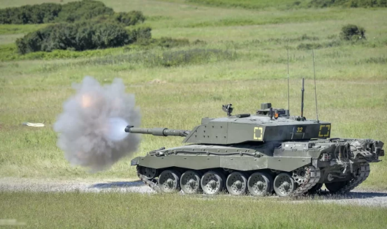 “挑战者2”主战坦克 图源：英国国防部网站